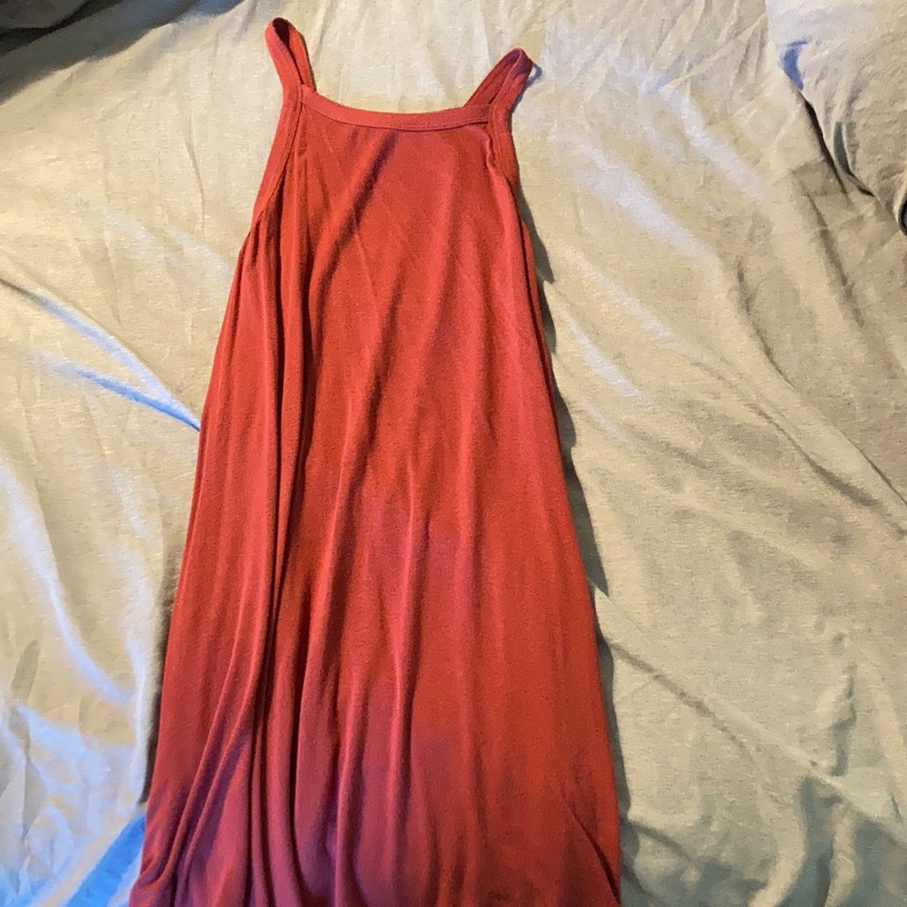 Red dress